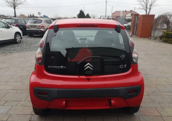 Citroen C1 cena 3700 przebieg: 168738, rok produkcji 2007 z Międzylesie małe 172